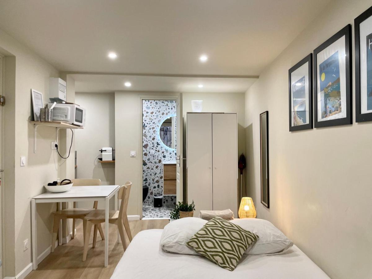 Appartement Palmiers, Coeur De Ville Sur Le Parcours Des Arts 耶尔 外观 照片